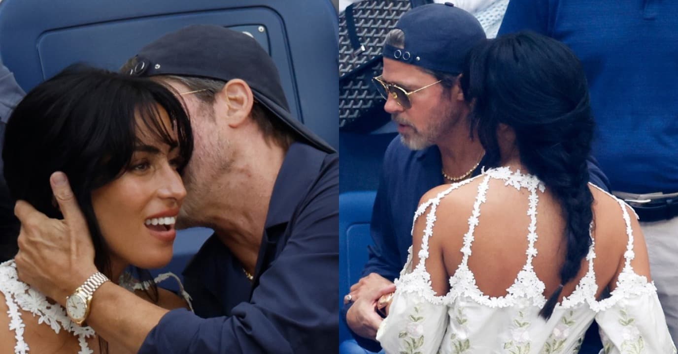Brad Pitt ve Ines de Ramon 2026 ABD Açık Finalinde Aşka Geldi: Tribünde Romantik Anlar