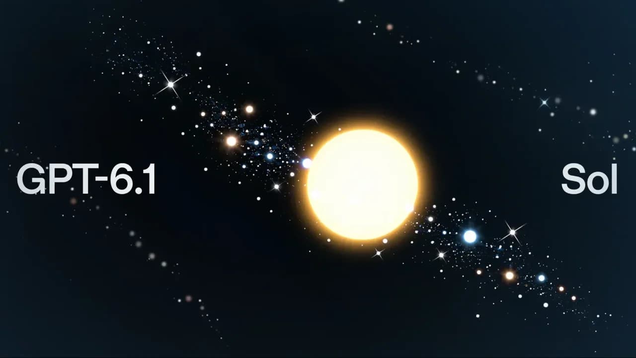 OpenAI GPT-6.1 Sol Modelini Duyurdu: Astra Seviyesinde Güç, Beşte Bir Fiyatına Satılacak!
