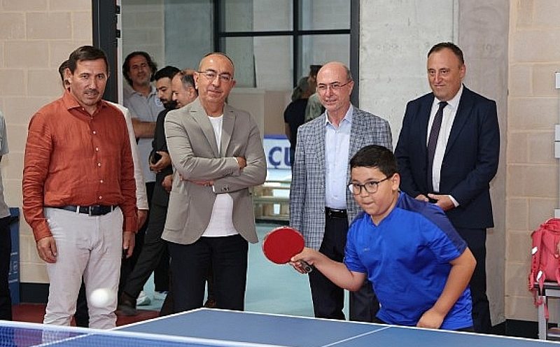 Selçuklu’daki Sporcu Seçme ve Yetiştirme Merkezi’ni başkanlar gezdi
