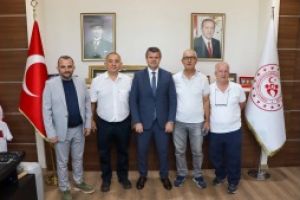 İstanbul Gençlik ve Spor İl Müdürü Seyda Dursun’a yoğun ziyaret