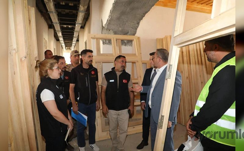 Susuz Hükümet Konağı restorasyonunda çalışmaların sürdüğü bildirildi