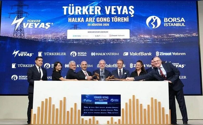 Türker VEYAŞ gong töreninde işlem başladı: 900 bin tüketici vurgusu