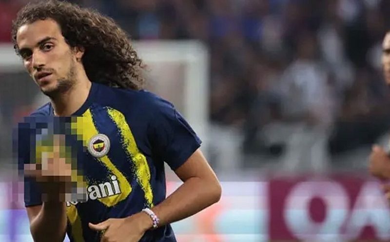 Guendouzi’ye Lyon’da tribün hedefi: Isınmada orta parmak krizi