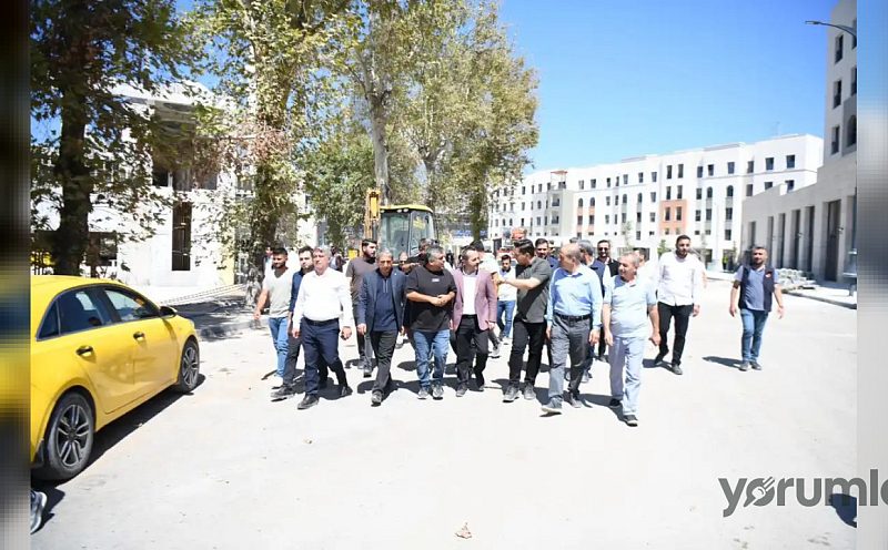 Abdurrahman Babacan Saray Mahallesi kentsel dönüşümünde son aşamayı anlattı
