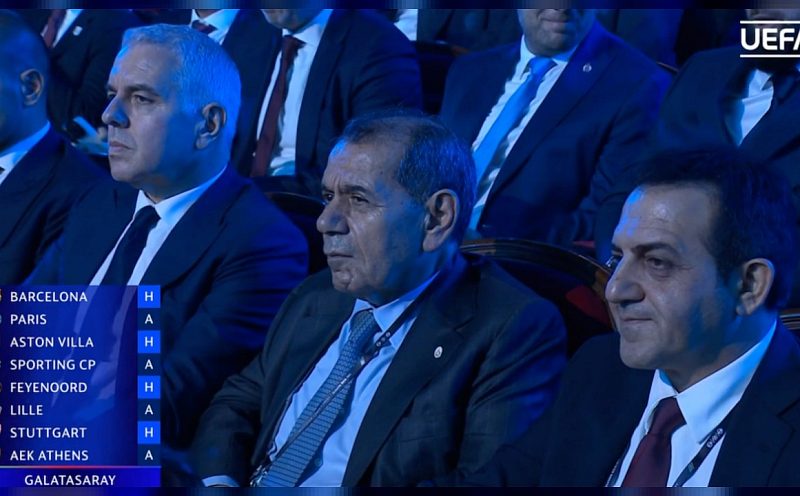 Galatasaray’ın Şampiyonlar Ligi lig aşaması rakipleri belli oldu