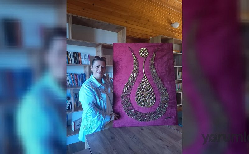 Geleneksel el sanatlarından olan “filografi “ kursuna yoğun ilgi