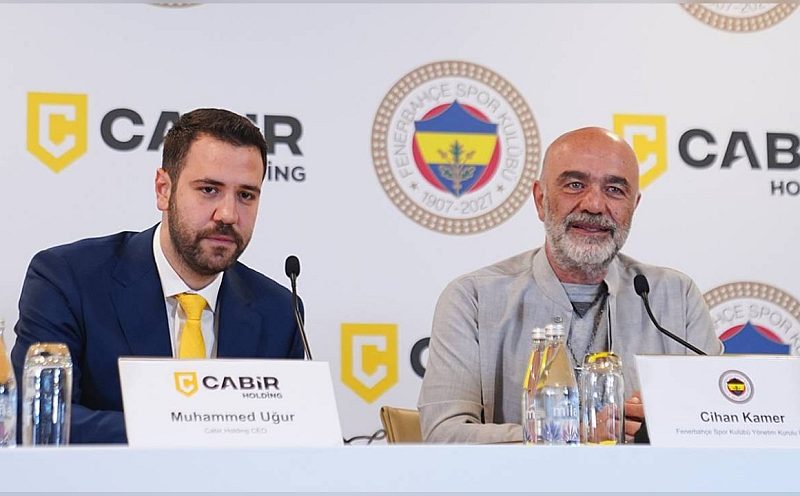 Cabir Holding logosu Fenerbahçe formalarının sağ kolunda yer alacak