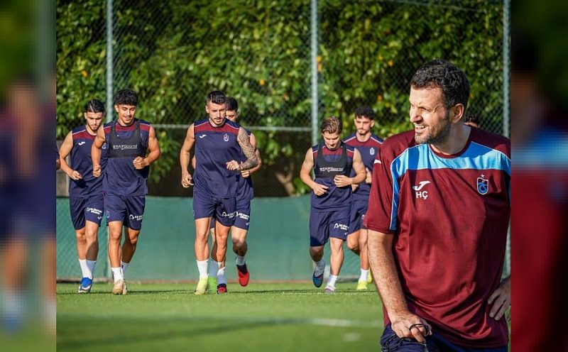 Trabzonspor, Gençlerbirliği maçı hazırlıklarına başladı