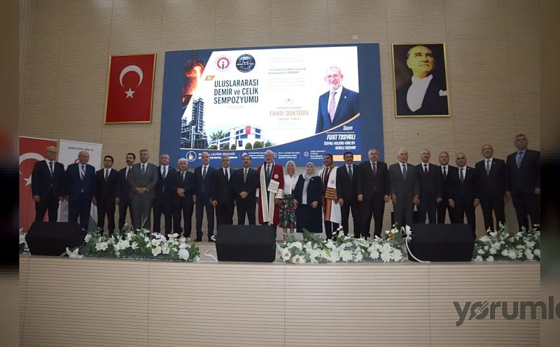 İSTE, Fuat Tosyalı’ya ekonomi alanında fahri doktora unvanı verdi