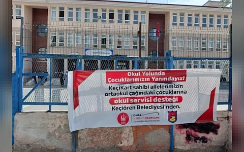 Keçiören Belediyesi'nden Öğrencilere Okul Servisi Desteği