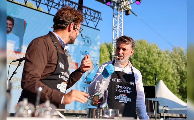 Uluslararası 5. Bursa Gastronomi Festivali'nde Füzyon Mutfağı Rüzgarı Esti