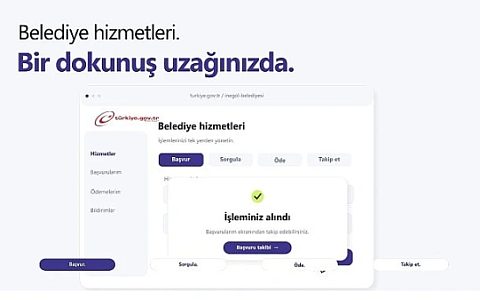 İnegöl Belediyesi'nden Dijital Hizmet Rekoru: e-Devlet Üzerinden 507 Bin İşlem Gerçekleştirildi