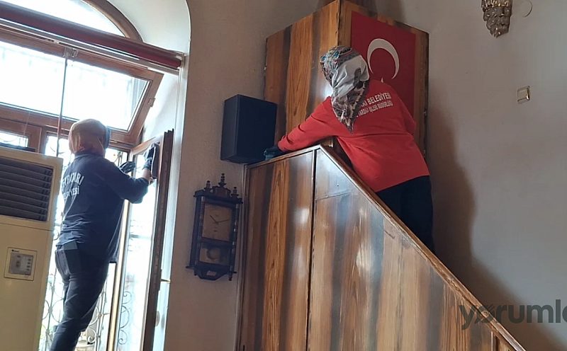Beypazarı'nda Festival Öncesi Camilerde Kapsamlı Temizlik Seferberliği