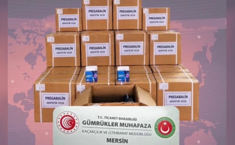 Mersin'de Dev Uyuşturucu Operasyonu: Gümrük Ekiplerinden 1.7 Tonluk Pregabalin Darbesi