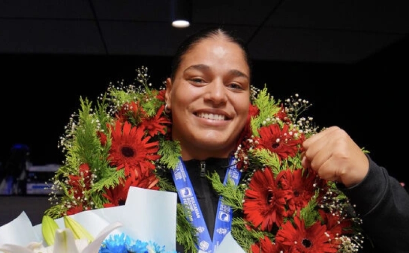 Avrupa Fatihi Havvanur Kethüda Memleketi Trabzon'da Coşkuyla Karşılandı