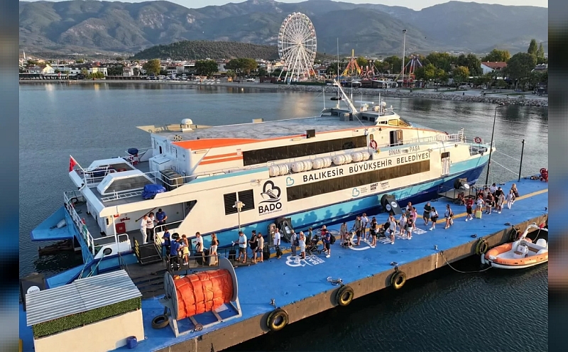 Balıkesir Deniz Otobüsü sezonu tamamladı