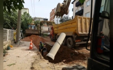 Bursa Hüdavendigar'da 340 Metrelik Altyapı Hattı İnşa Ediliyor