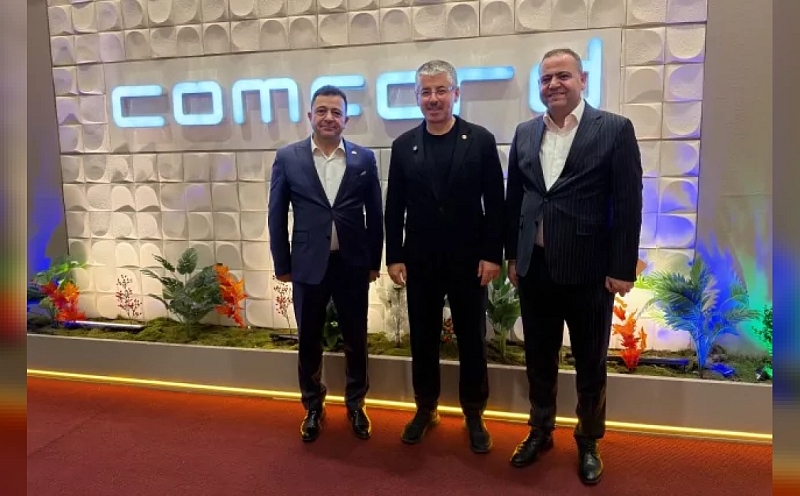 Şaban Çopuroğlu ANAMOB 2026 Fuarı'nı ziyaret etti