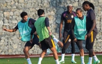 Galatasaray, Barcelona maçı hazırlıklarını sürdürdü