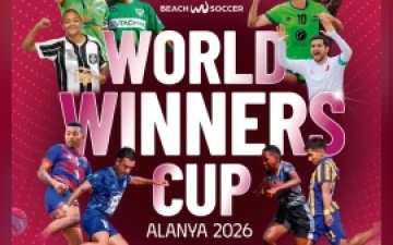 Beach Soccer World Winners Cup Alanya'da Başlıyor