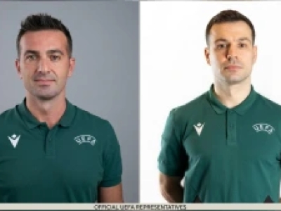 FIFA kokartlı hakemler Cihan Aydın ve Kadir Sağlam'a UEFA'dan görev