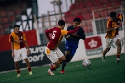 Galatasaray U19 Takımı, Barcelona'ya Ümraniye'de 1-0 Mağlup Oldu