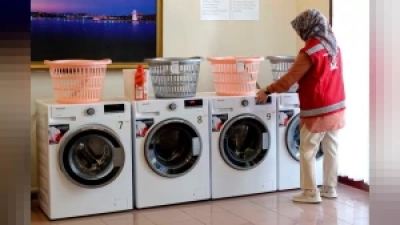 ABB giysi yıkama merkezlerinden 17 bin 71 öğrenci yararlandı