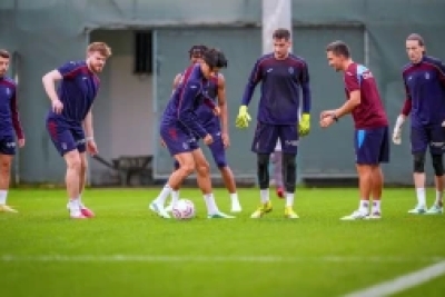 Trabzonspor Beşiktaş maçı hazırlıklarına başladı