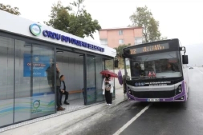 Ordu Şehir Hastanesine yeni kapalı duraklar yapıldı