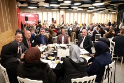 Osmangazi Belediye Başkanı Aydın, muhtarlarla bir araya geldi