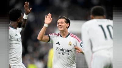 Real Madrid Leipzig'i 4-1 yendi, Arda Güler fileleri havalandırdı