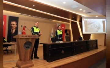 Talas Belediyesi şoförlerine simülasyonlu güvenli sürüş eğitimi