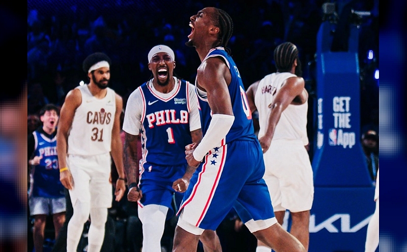 76ers 29 sayıdan dönerek Cavaliers'ı yendi