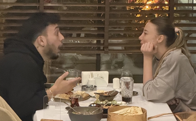 ALEYNA KALAYCIOĞLU, BERTİN YILDIZ İLE YEMEKTE GÖRÜNTÜLENDİ