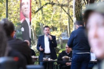OSMANGAZİ BELEDİYE BAŞKANI ERKAN AYDIN PINARBAŞI MAHALLESİ'NDE