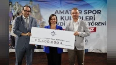 Karabağlar Belediyesi'nden amatör spor kulüplerine 2,4 milyon TL destek
