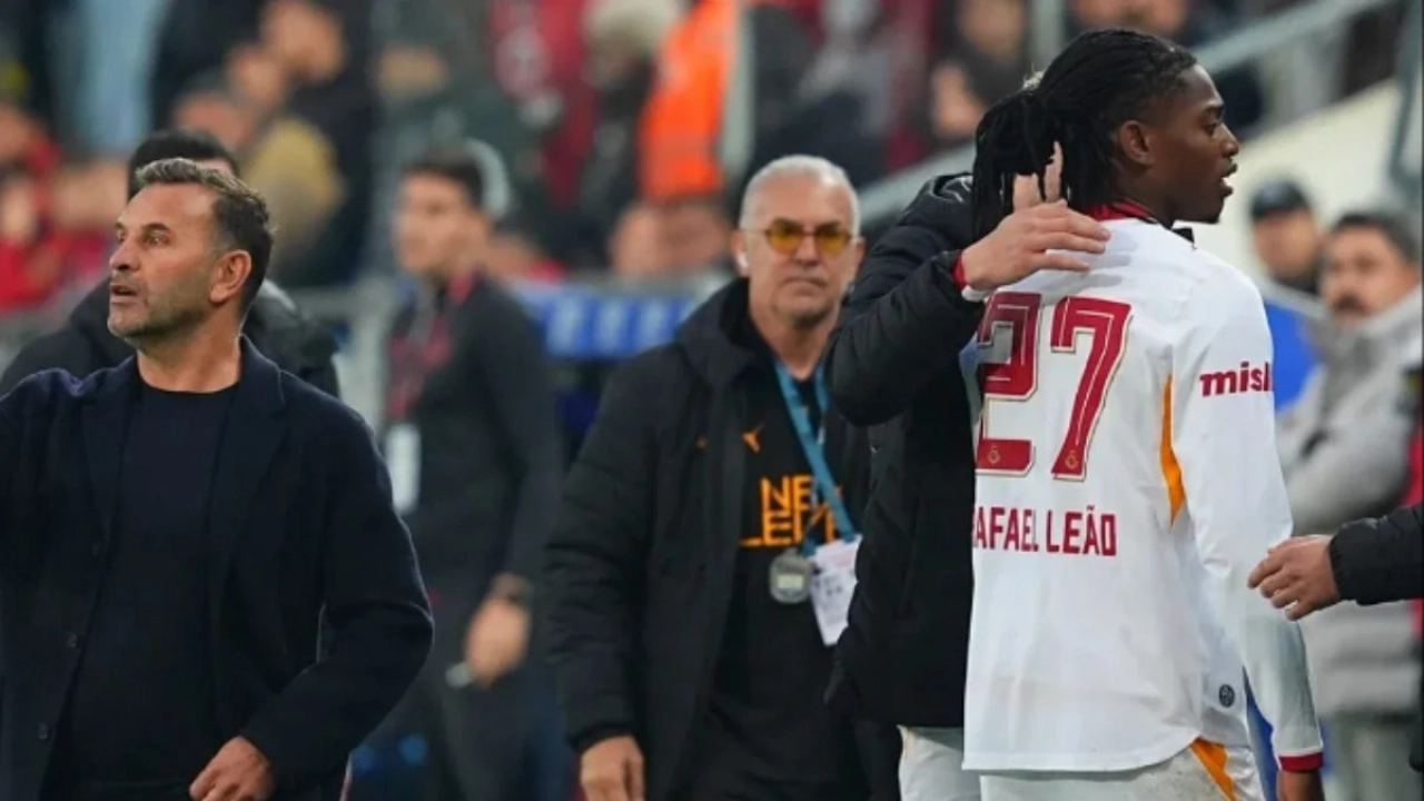 Galatasaray'da Okan Buruk'tan Rafael Leao için derbi kararı