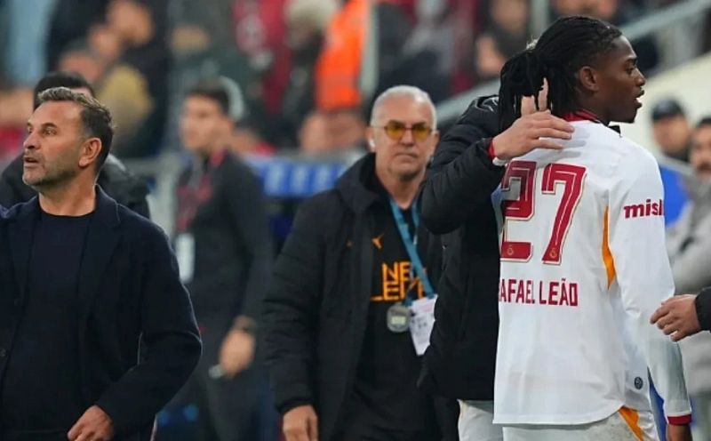 Galatasaray'da Okan Buruk'tan Rafael Leao için derbi kararı