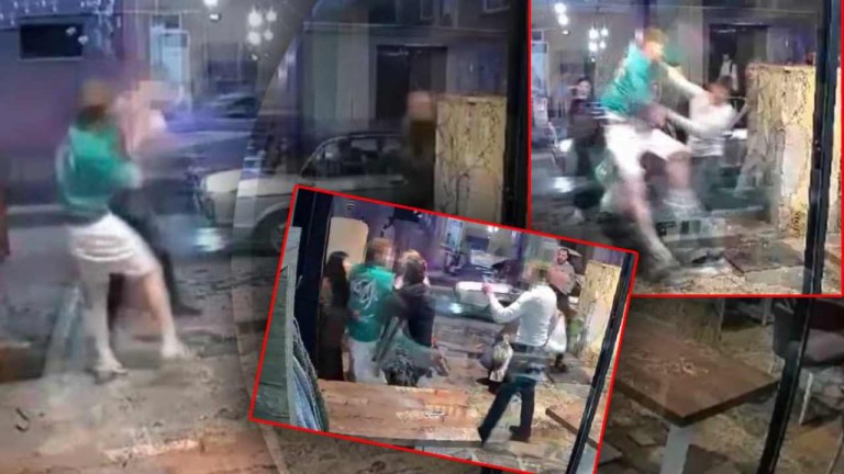 Bartın'da Bir Kafede İşletmeci ve Müşteri Arasında Çıkan Kavga Boks Ringine Döndü