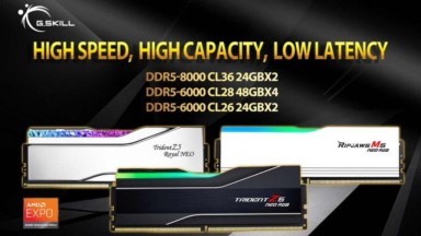 G.Skill'den AMD Ryzen'a Özel En Hızlı DDR5 RAM Kitleri