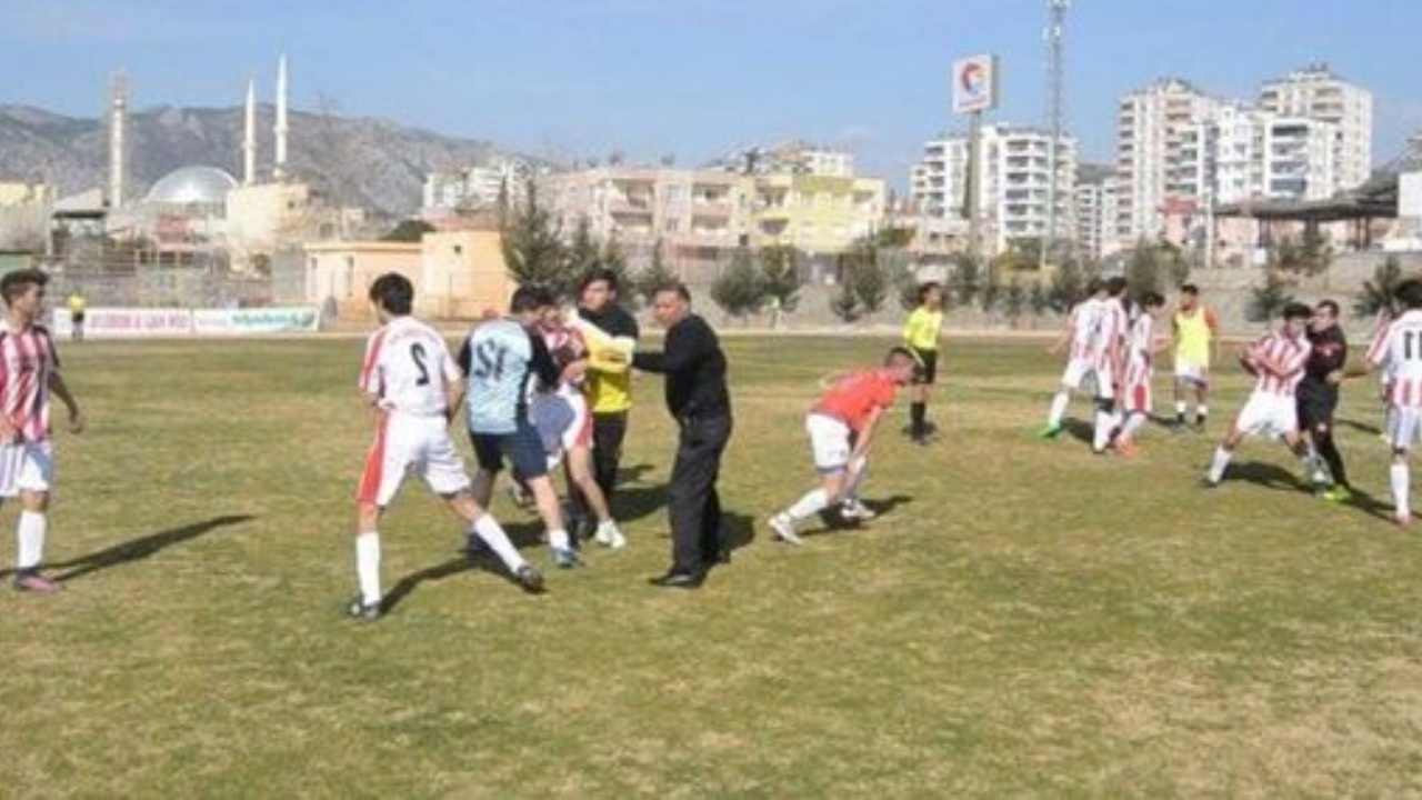 Adana'da Amatör Maçta Skandal