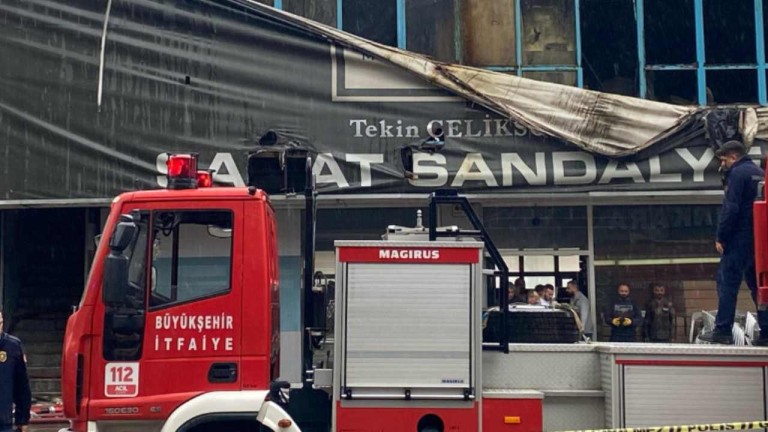 Ankara'da Mobilya İmalathanesinde Yangın: Can Kaybı ve Yaralı Yok