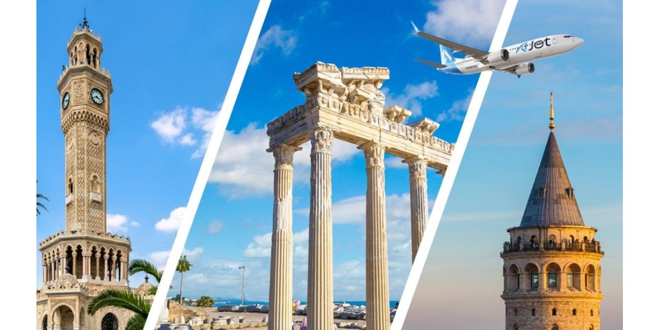 AJet’ten 41 şehirde yüzde 30 indirimli uçak bileti fırsatı: Sadece üç günde satışta!