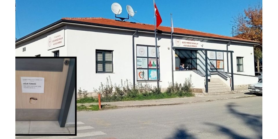 Düzce’de Aile Sağlığı Merkezi’nde Şiddet: Doktorun Odasına Tekmeli Saldırı Panik Yarattı