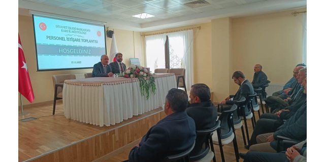 Kars'ta Din Hizmetleri Masaya Yatırıldı: Müftülükten Verimlilik Hamlesi