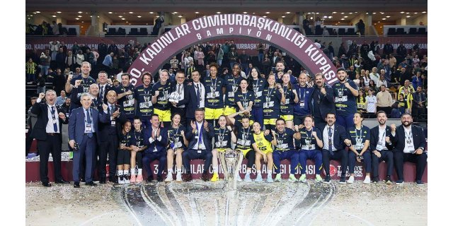 Fenerbahçe'den Mersin'e Basketbol Dersi: 14. Kupa Sarısı!