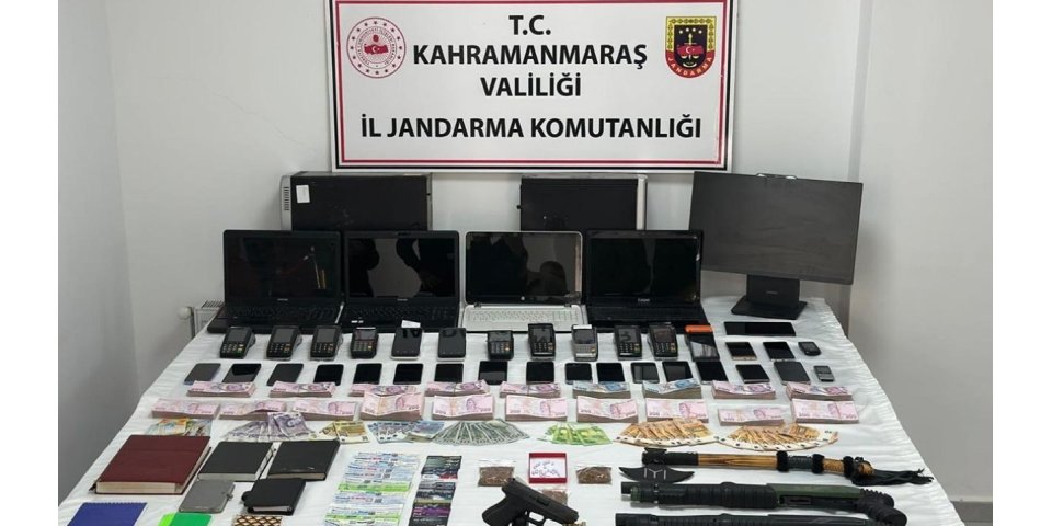 Maraş'ta Tefeci Operasyonu: Örgütlü Suç Çetesine Darbe!