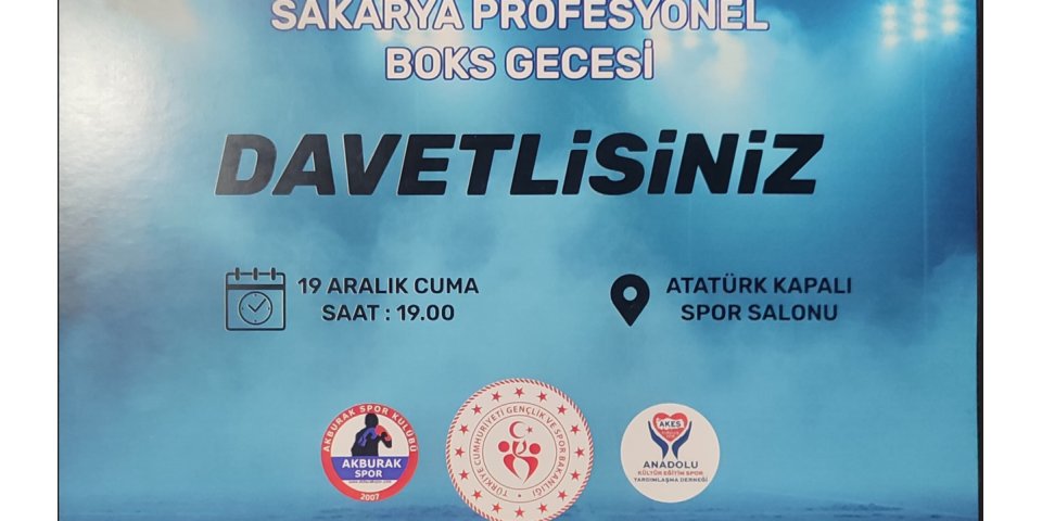 Sakarya Boks Ringi: Profesyonel Heyecan ve Genç Yetenek Şöleni