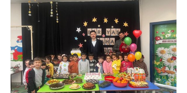 Digor Kaymakamı Minik Kalplere Dokundu: Anaokulunda Neşe Rüzgarı