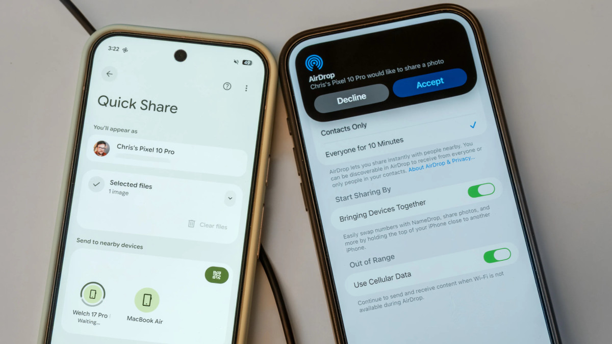 Google ve Qualcomm Android-iPhone Dosya Paylaşımı